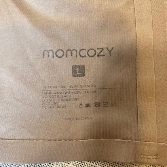 Momcozy Beige Seamless Nursing Bra Breastfeeding Size Large - Picture 4 of 7